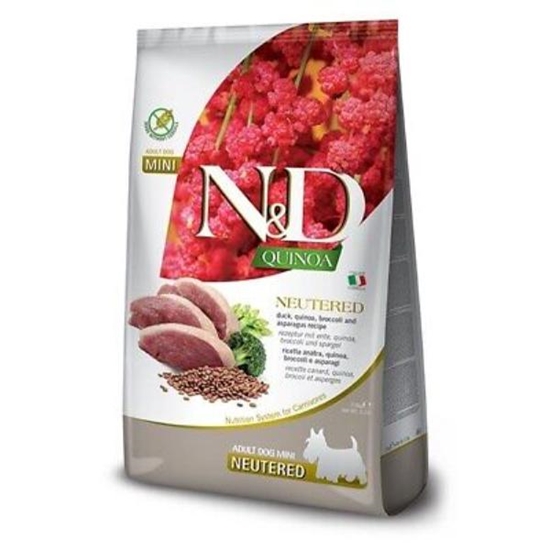 Picture of N&D Quinoa Neutered Mini Duck Dog 2.5kg